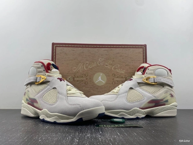 Rep TB Special Family Su Mi Es Casa FJ2850-107 Retro Jordan (Friends 8 Casa Box) SoleFly and 0813
